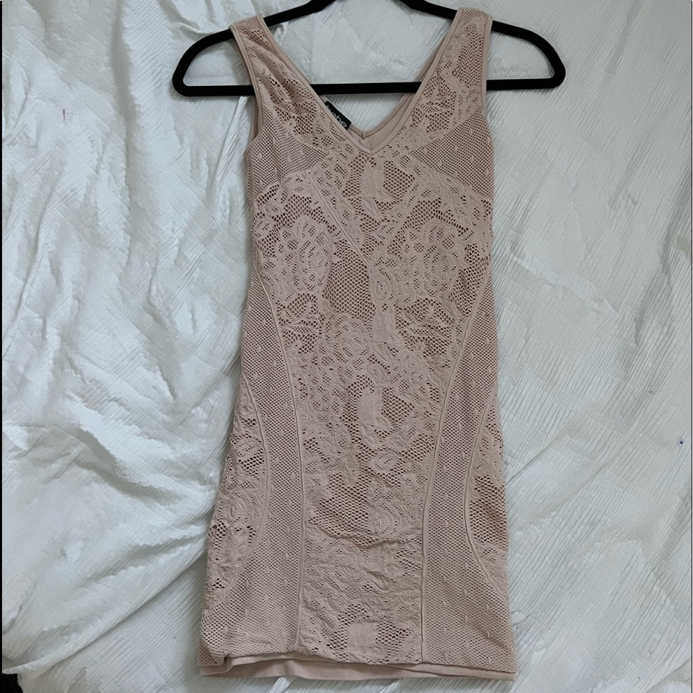 Bebe form fitting dress